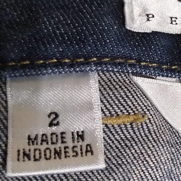 Talbot's Petite Stretch Skinny Blue Jeans - Picture 5 of 6